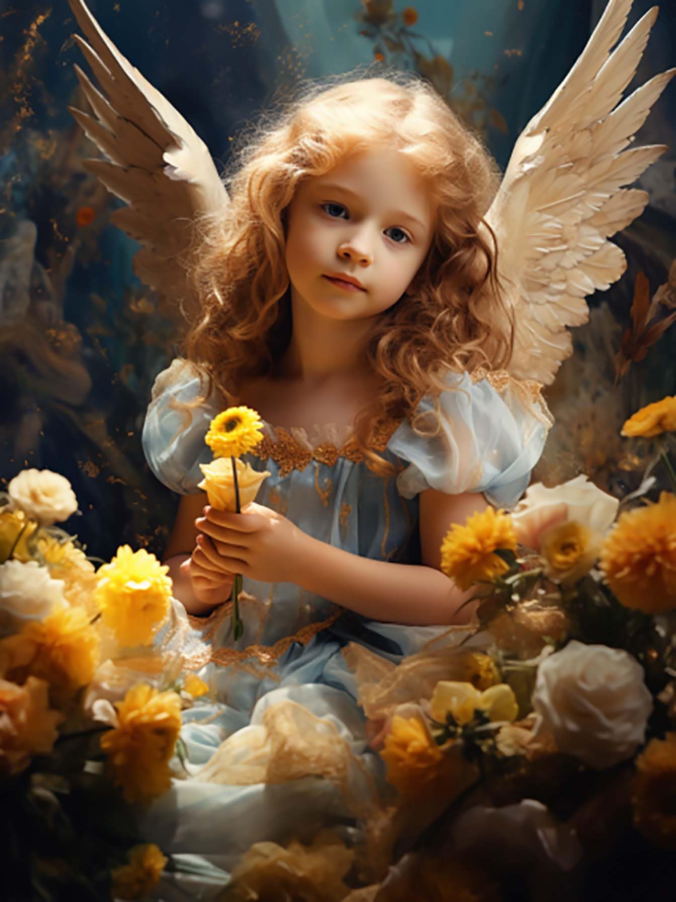 Angel | Cross Stitch Embroidery
