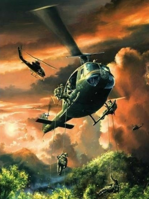 Helicopter | Diamond Painting