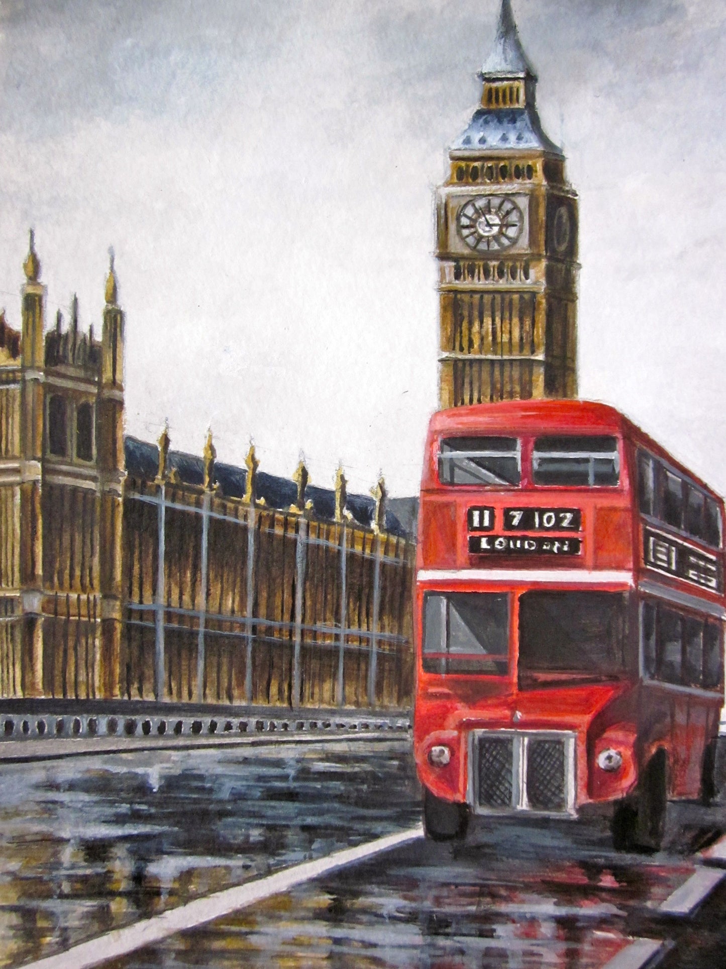 London Bus | Diamond Painting