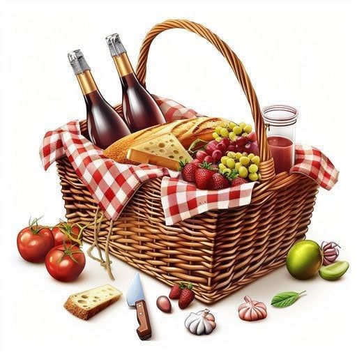 Basket Picnic | Diamond Painting