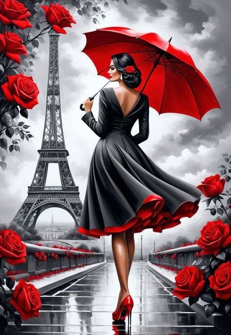 Umbrella | Diamond Painting