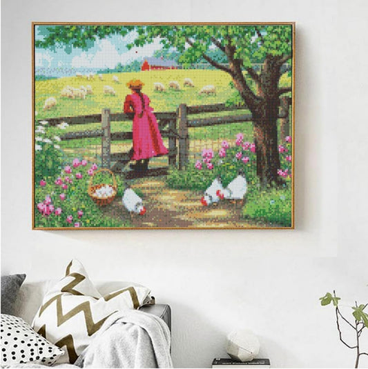 Beautiful Girl | Diamond Painting