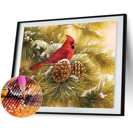 Cardinal Bird | Diamond Painting