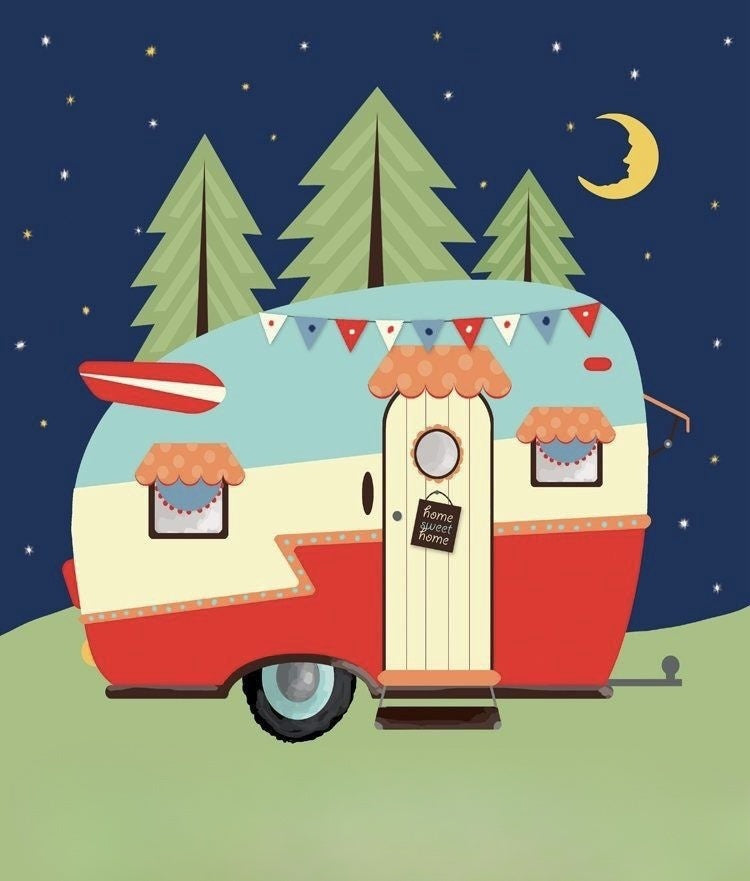 Caravan Camping | Diamond Painting