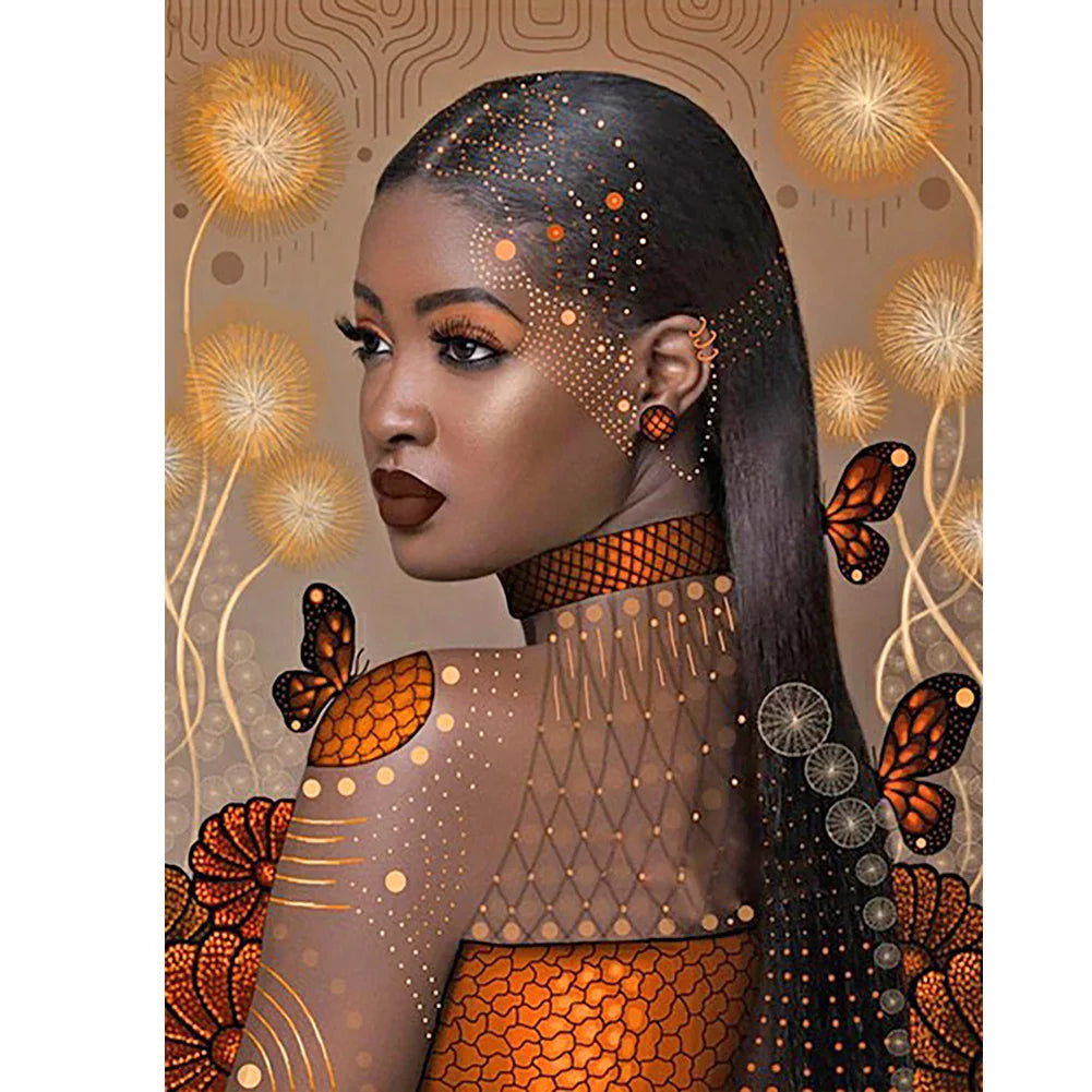 Beautiful Girl | Cross Stitch Embroidery