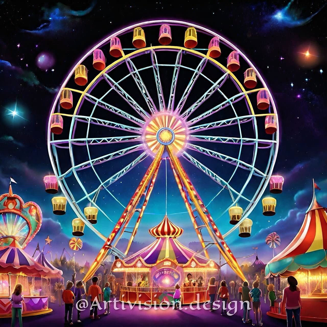 Amusement Park | Diamond Painting