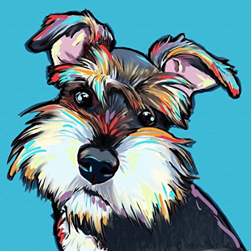 Dog Schnauzer | Cross Stitch Embroidery