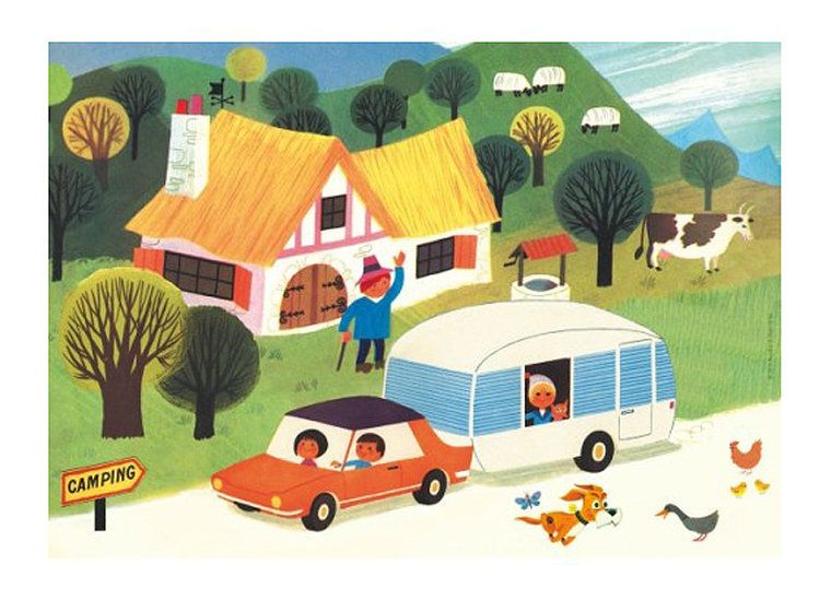 Caravan Camping | Diamond Painting