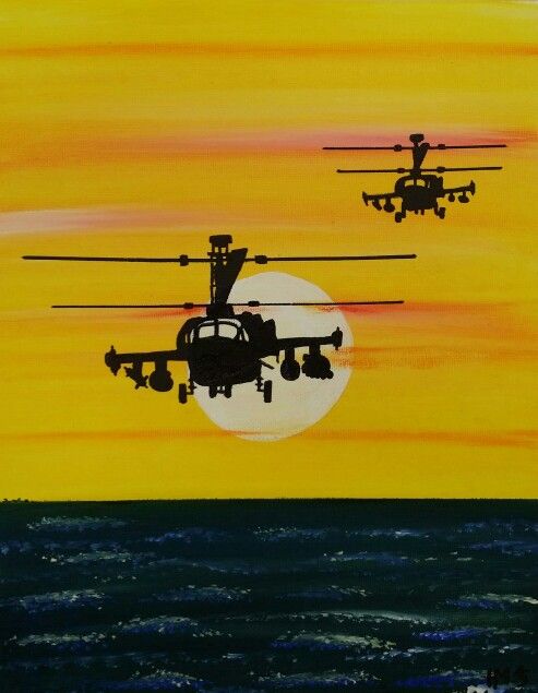Helicopter | Diamond Painting