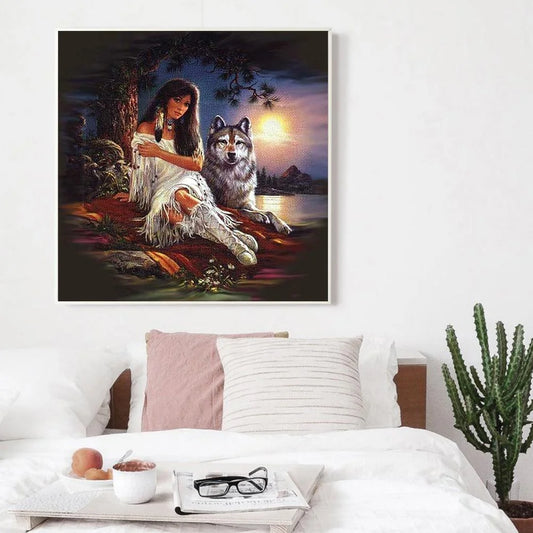 Beautiful Girl | Diamond Painting