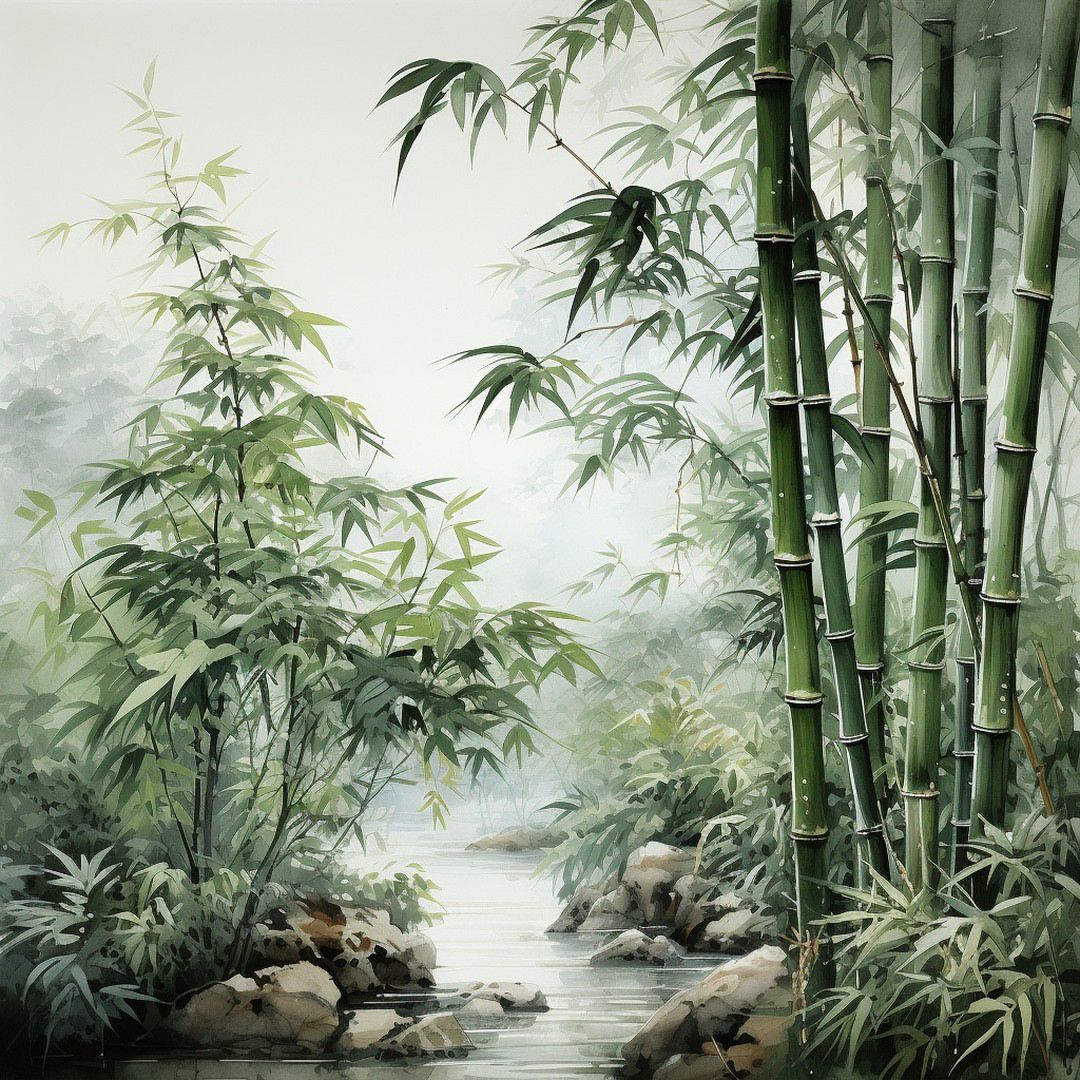 Bamboo | Diamond Painting
