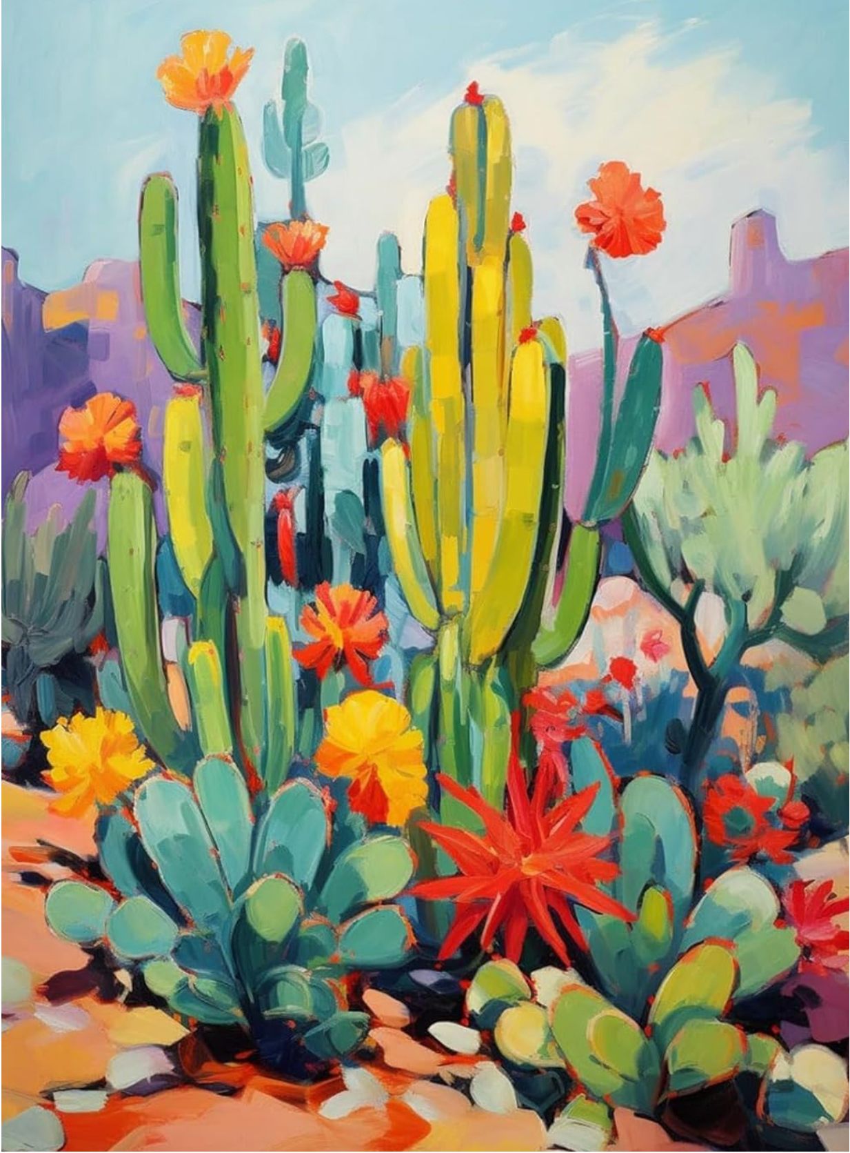 Cactus | Diamond Painting