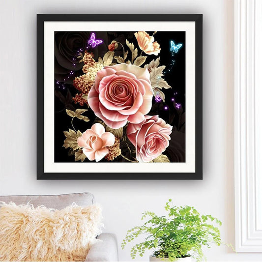 Butterfly Flower | Diamond Painting