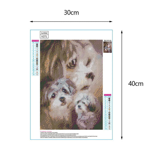 Cute Dog Shih Tzu | Diamond Painting