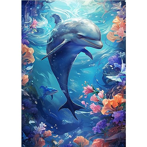 Dolphin | Cross Stitch Embroidery