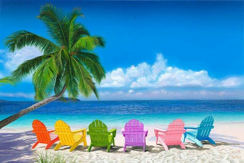 Beach Chair | Diamond Painting