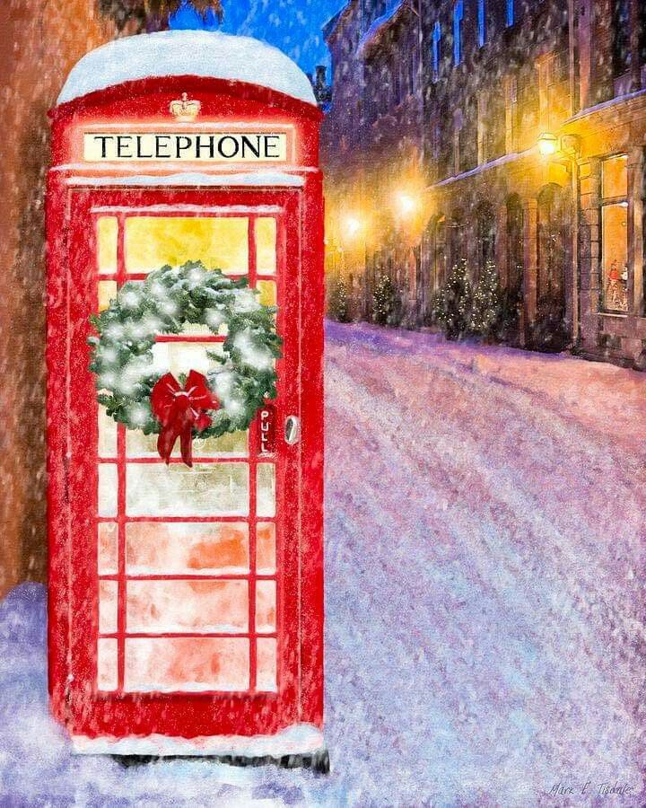 Telephone Booth | Diamond Painting