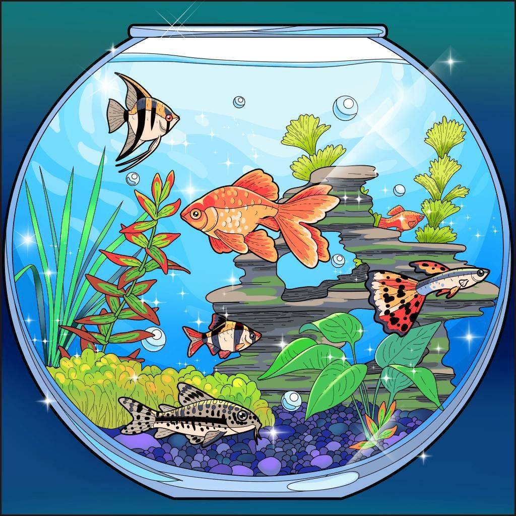Aquarium | Diamond Painting