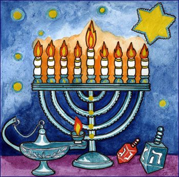 Jewish Hanukkah Judaica | Diamond Painting