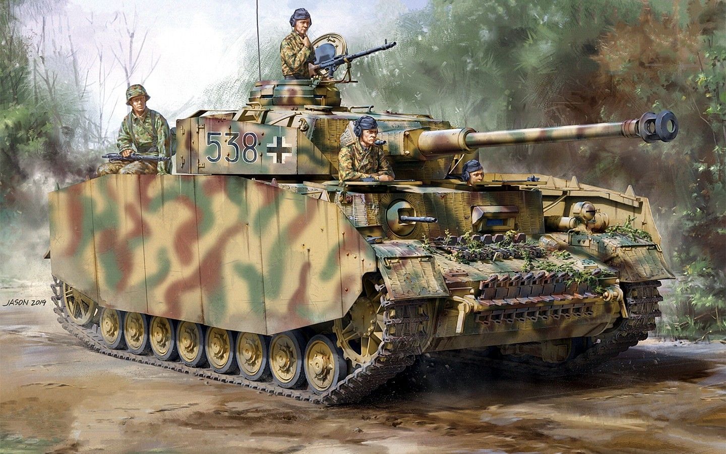Tank | Diamond Painting