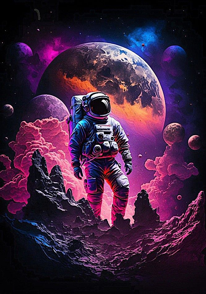 Astronaut | Diamond Painting