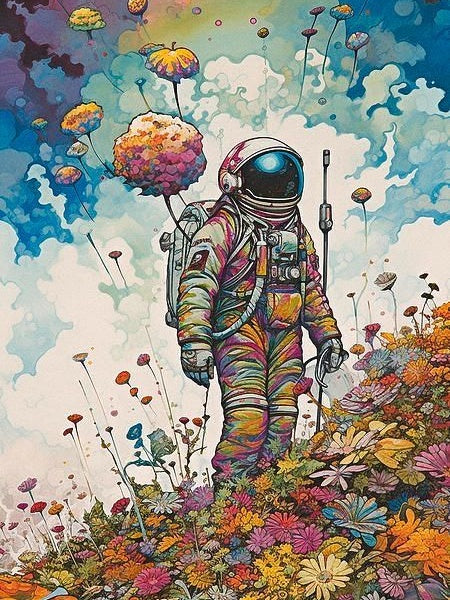 Astronaut | Diamond Painting
