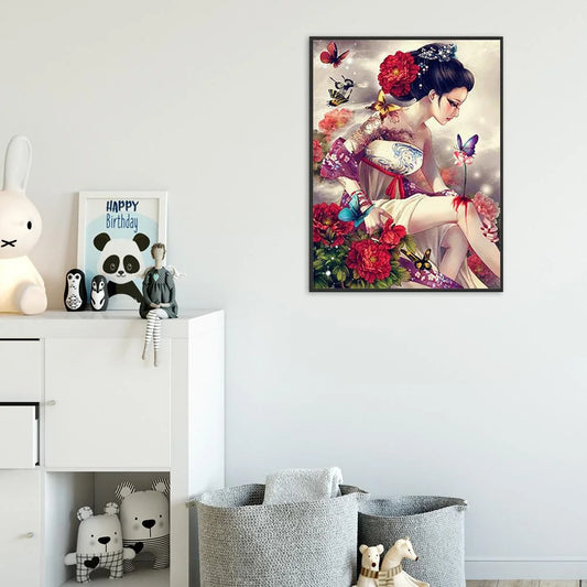 Beautiful Girl | Diamond Painting