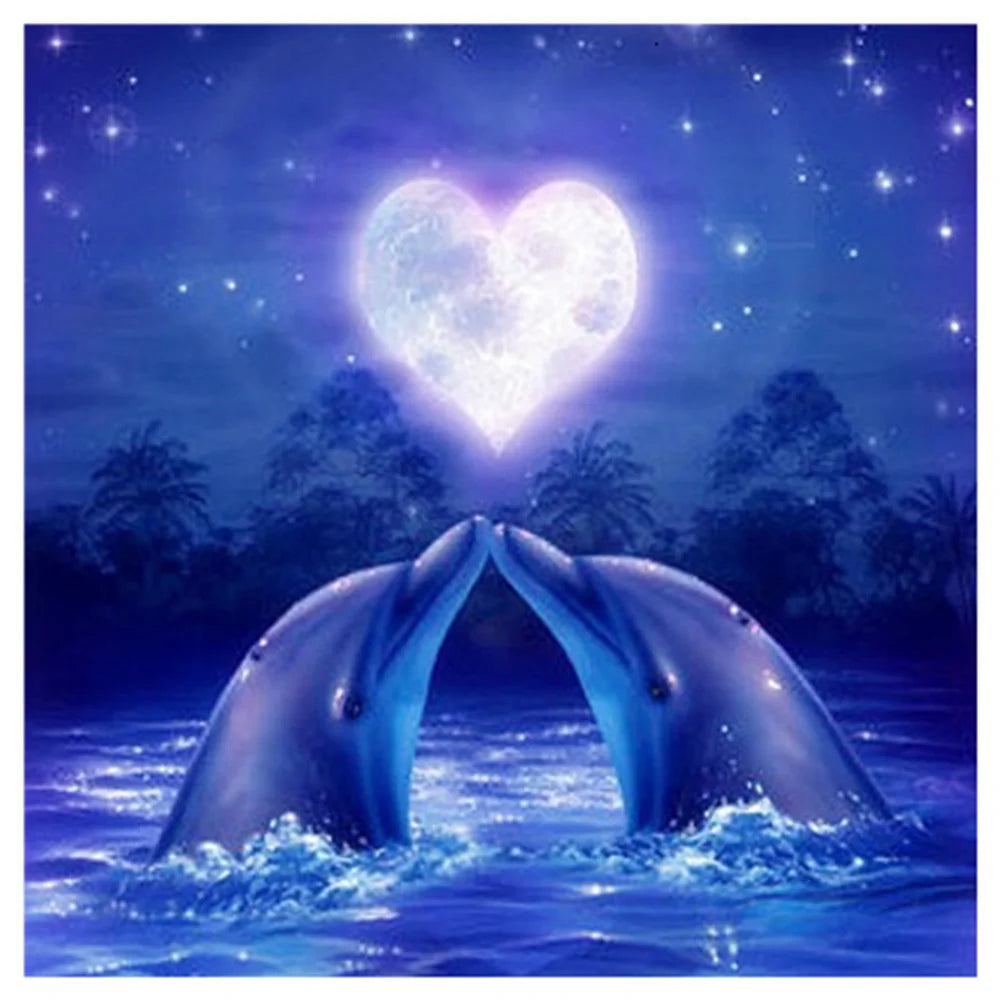 Dolphin | Cross Stitch Embroidery
