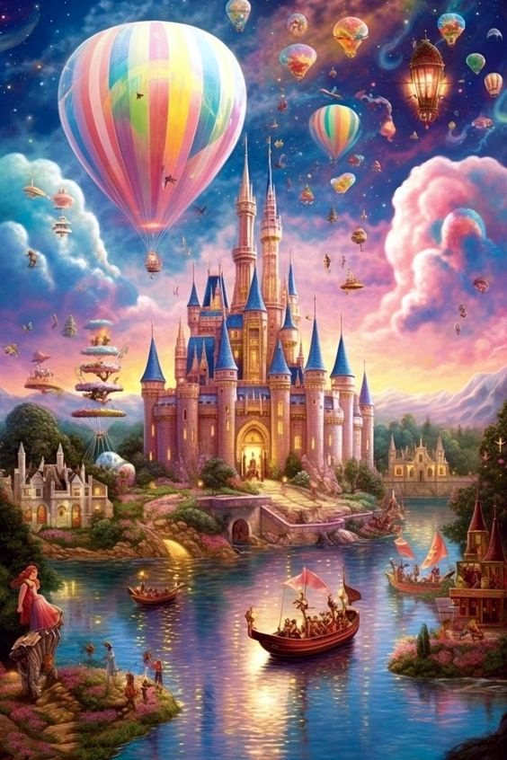 Hot Air Balloon | Diamond Painting