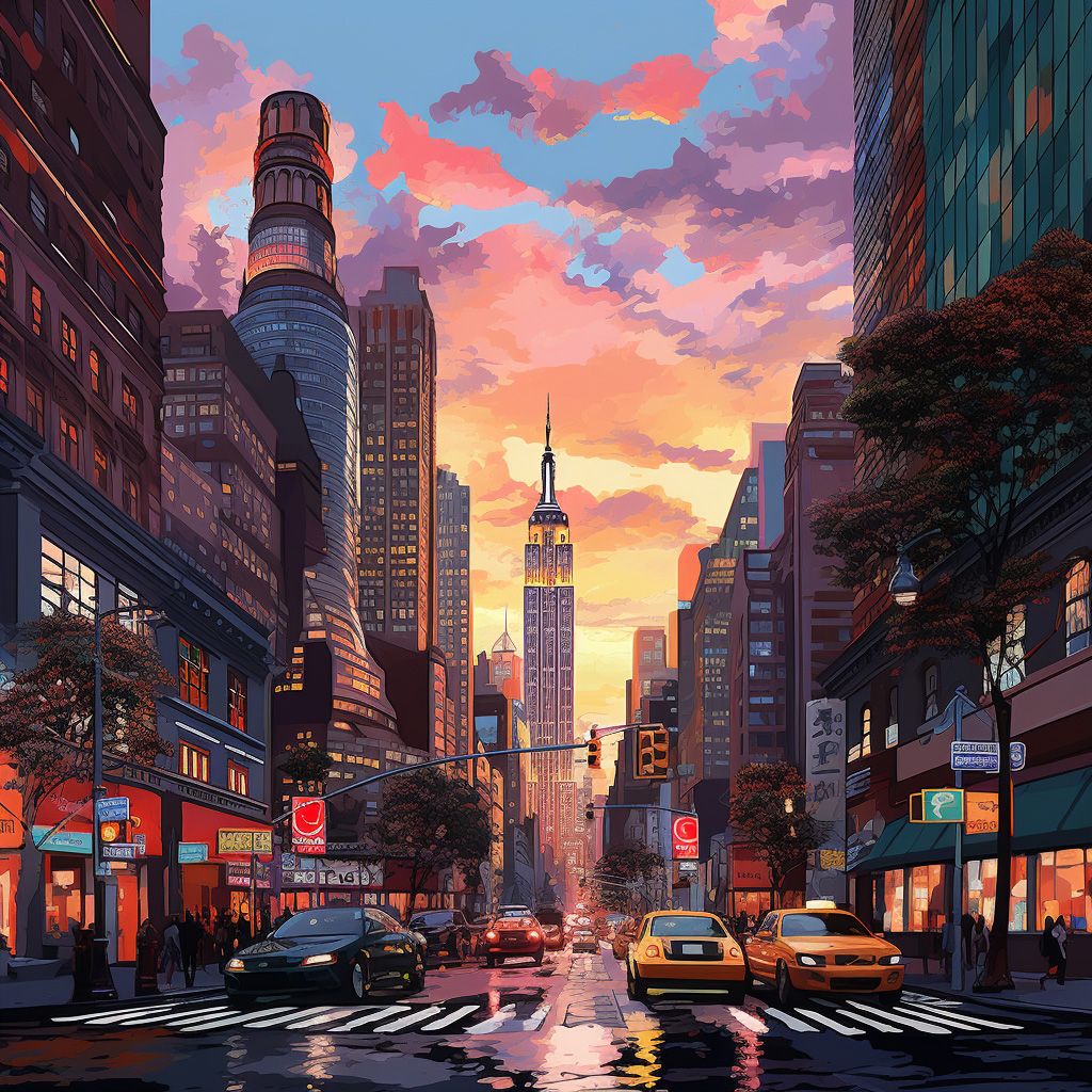 City | Diamond Painting