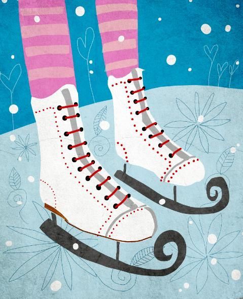 Ice Skates | Diamond Painting