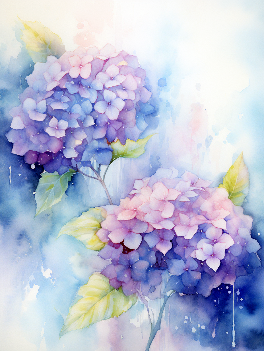 Hydrangea | Diamond Painting