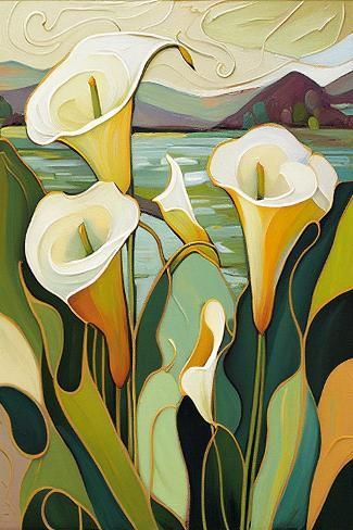 Calla Lily | Diamond Painting