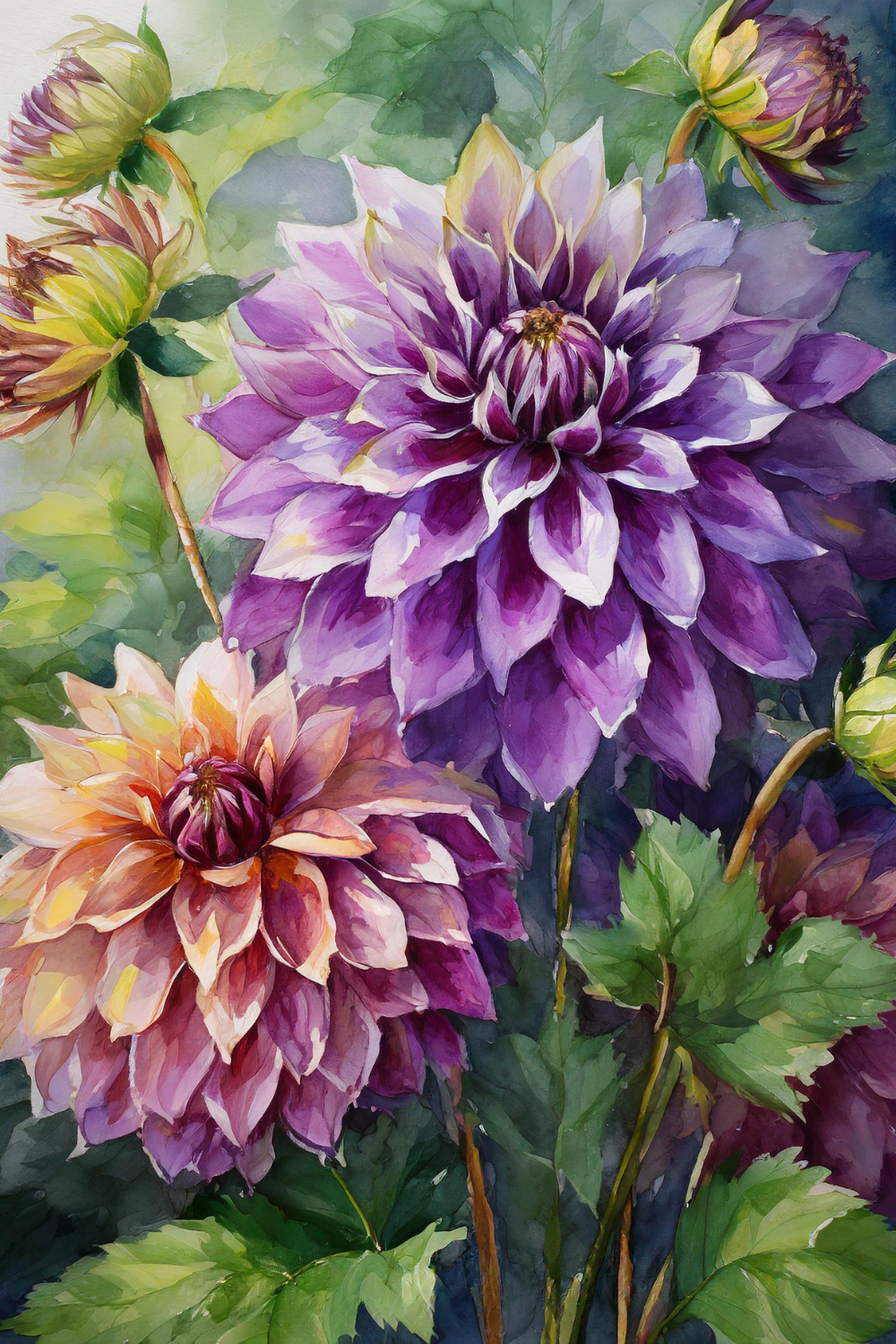 Dahlia | Diamond Painting