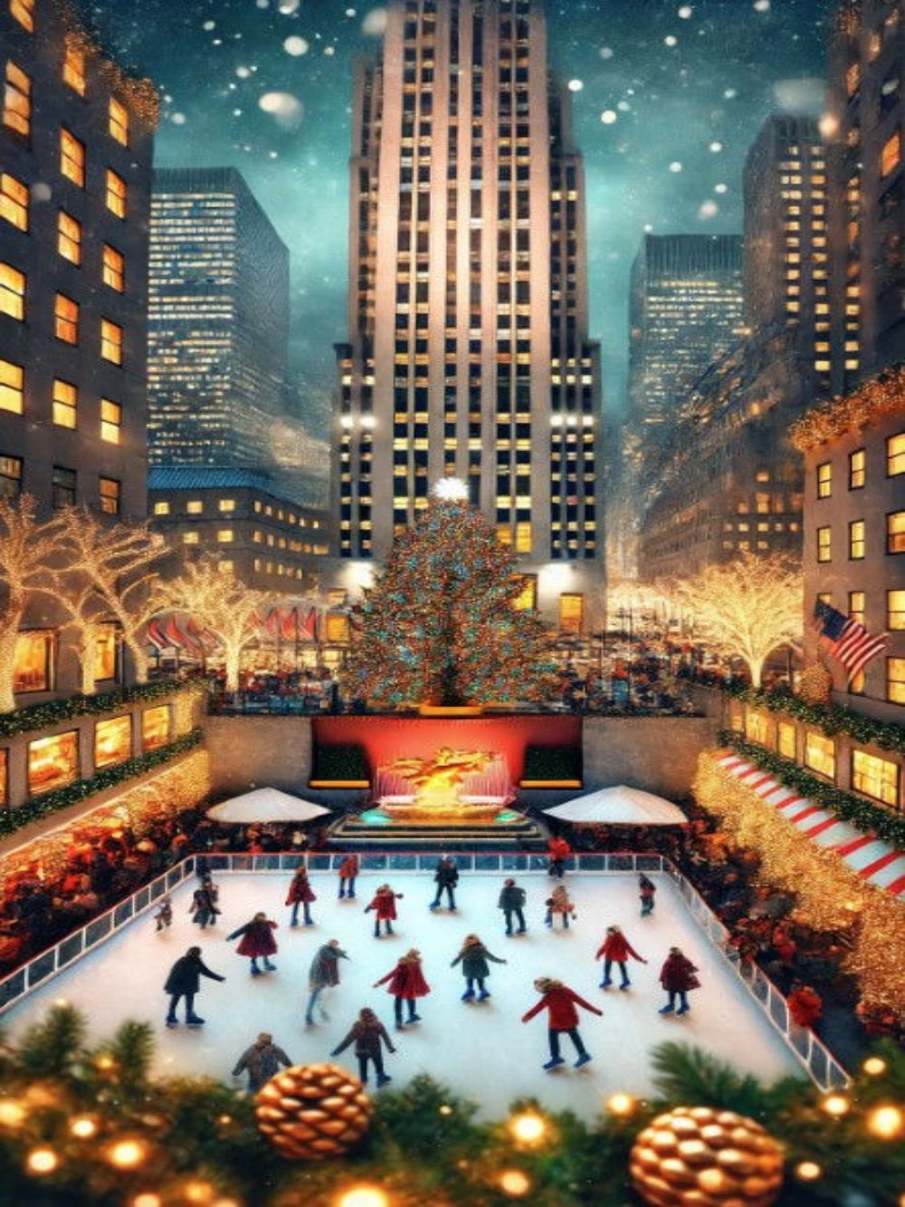 New York Rockefeller Center | Diamond Painting
