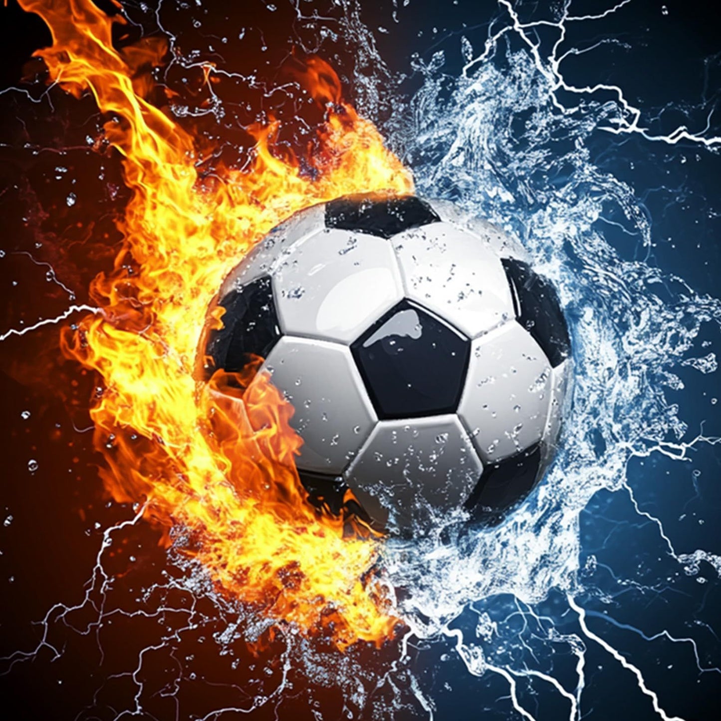 Soccer Football| Diamond Painting