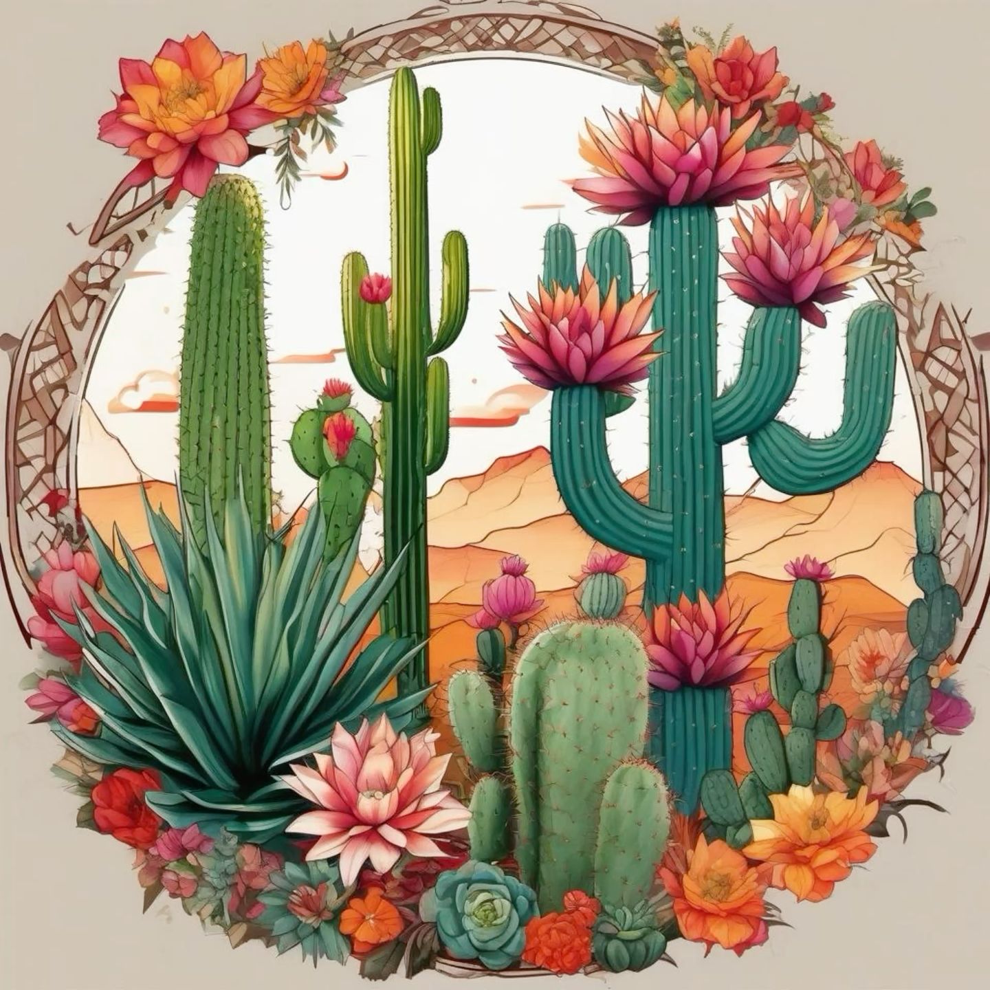 Cactus | Diamond Painting