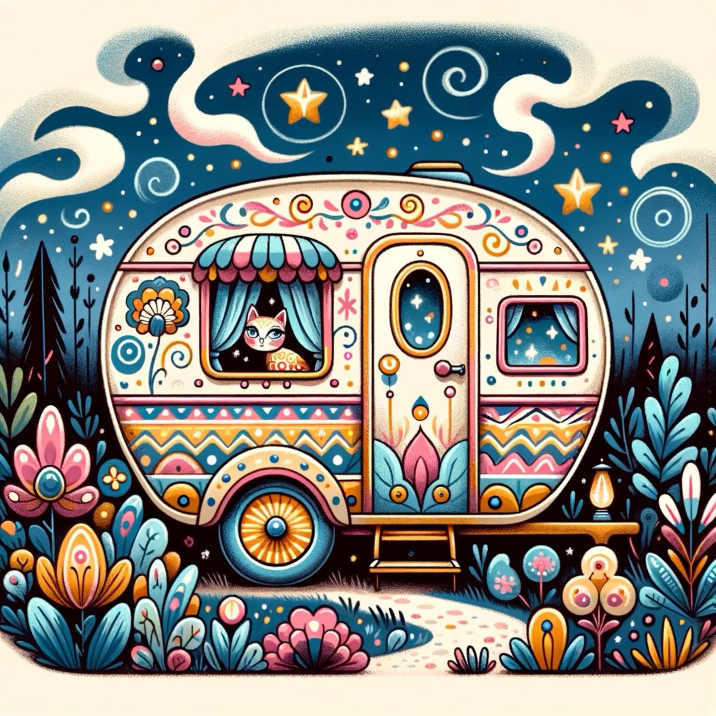 Caravan Camping | Diamond Painting