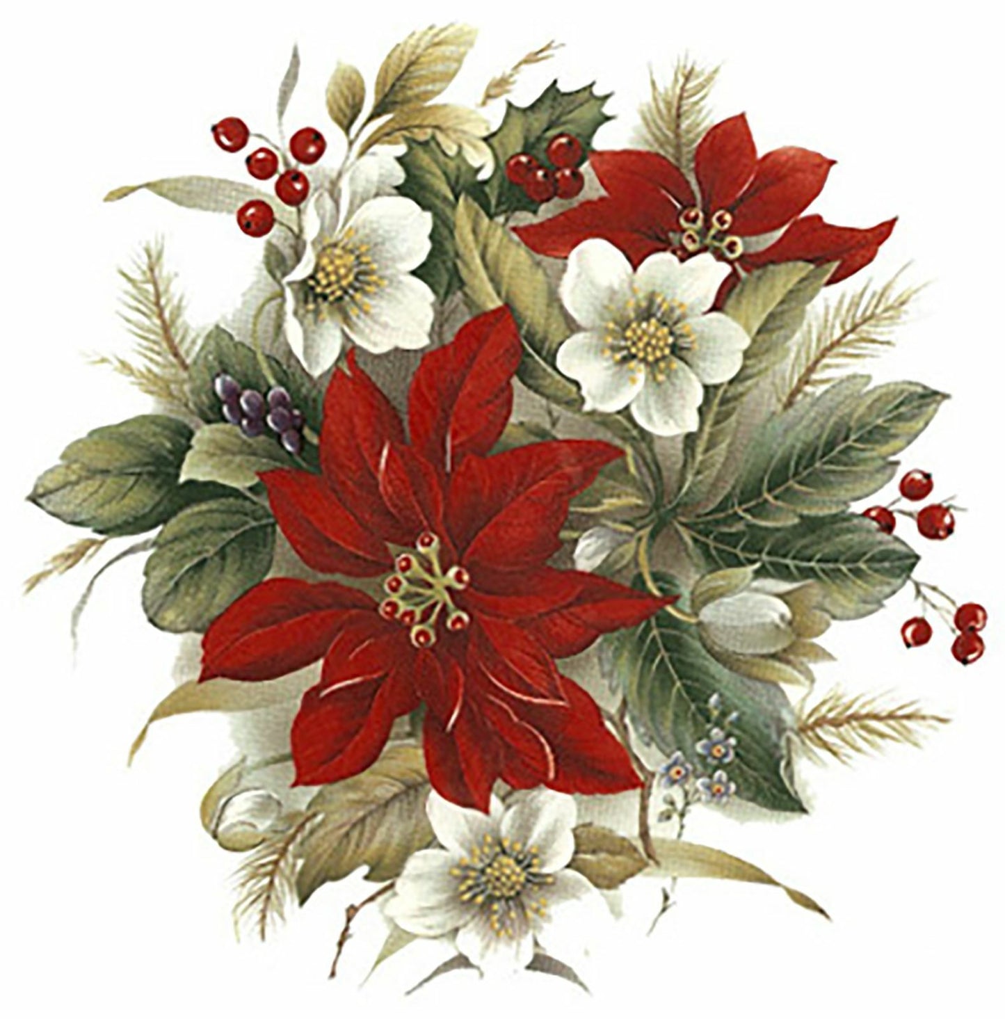 Poinsettia | Diamond Painting