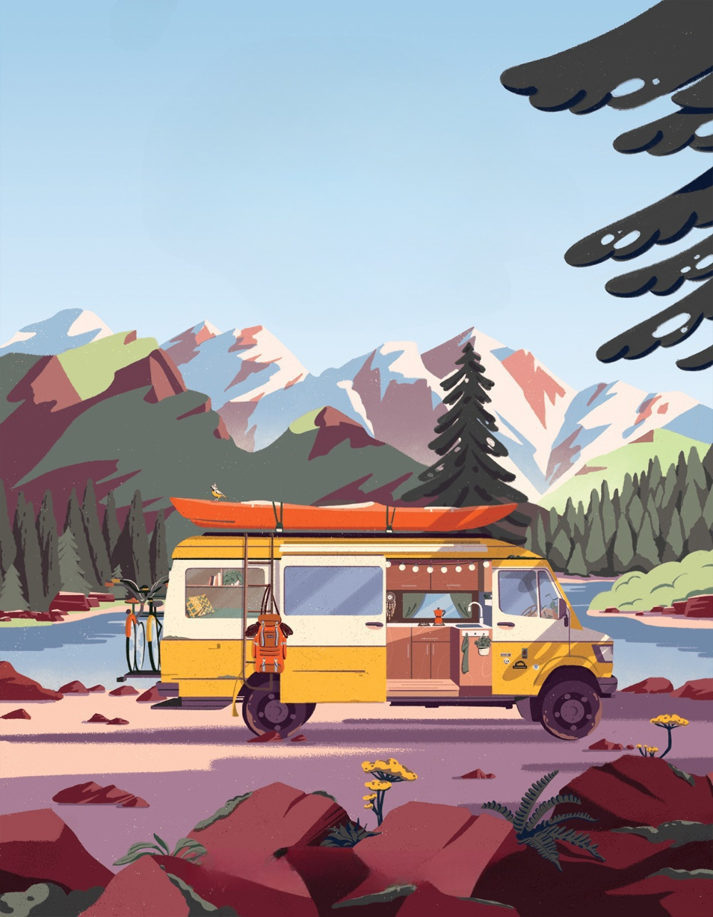 Caravan Camping | Diamond Painting