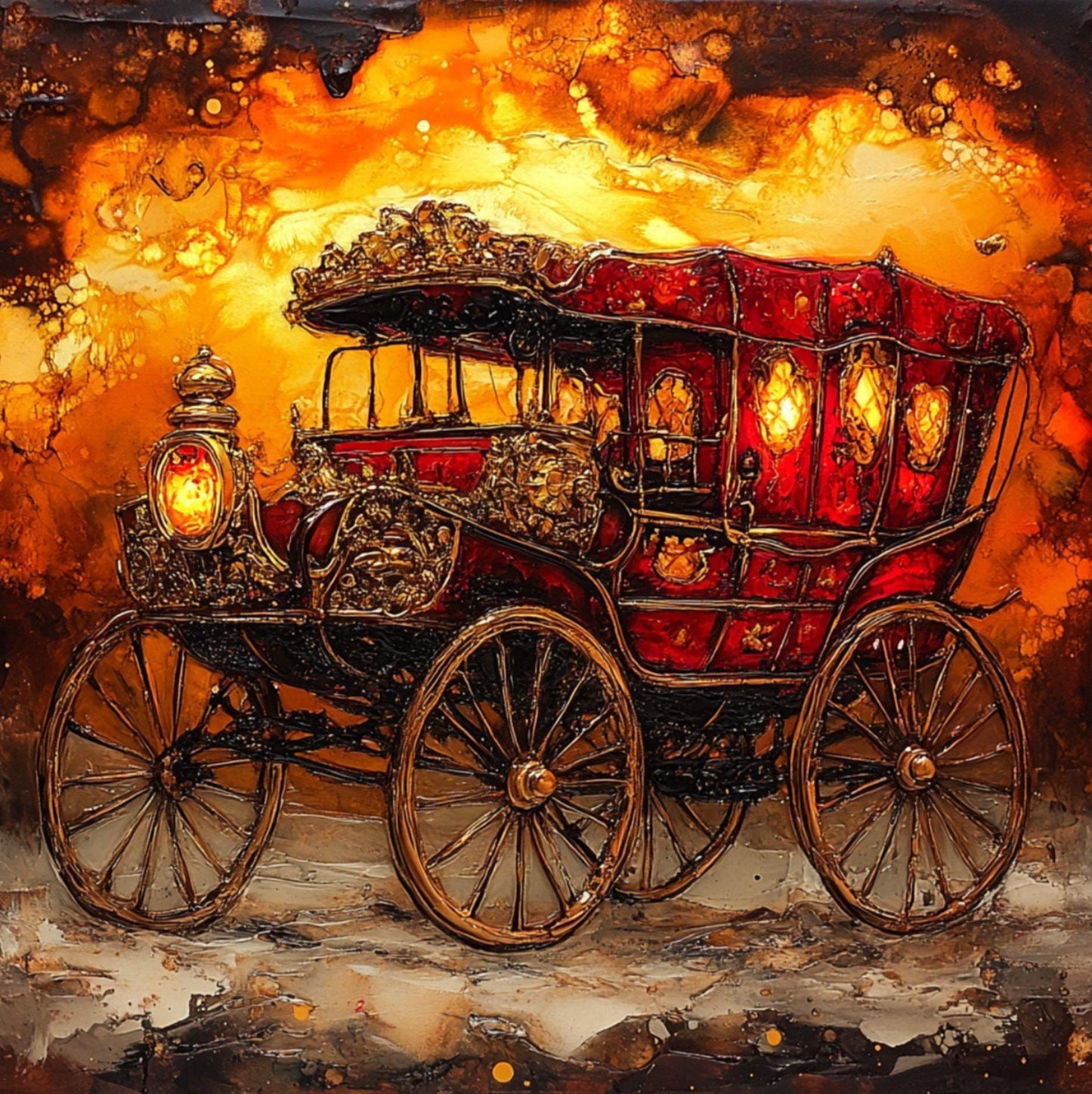 Carriage | Diamond Painting
