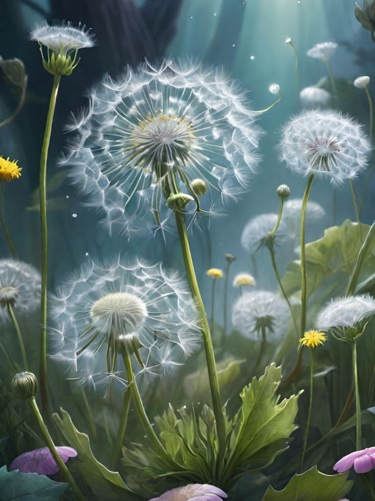 Dandelion | Diamond Painting