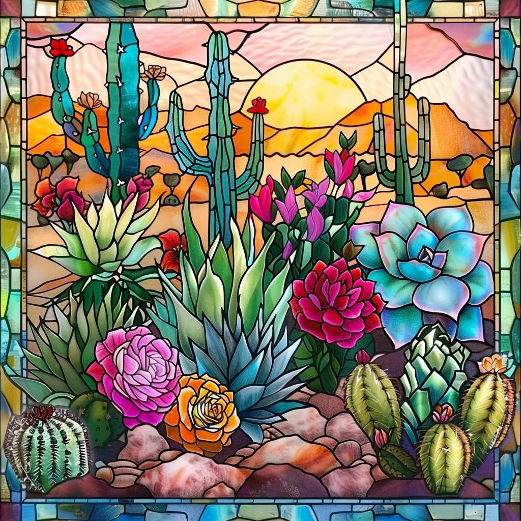 Cactus | Diamond Painting