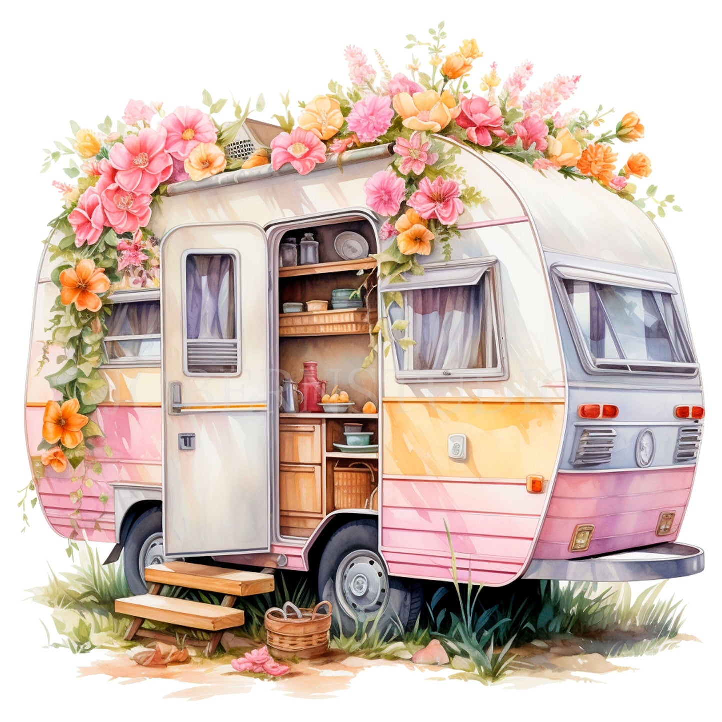 Caravan Camping | Diamond Painting