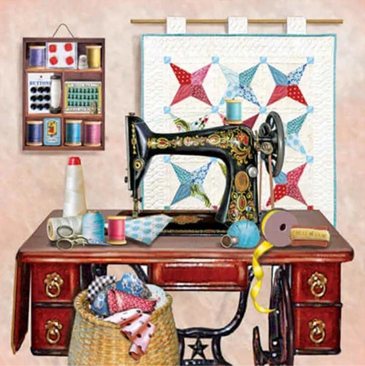 Sewing Machine | Diamond Painting