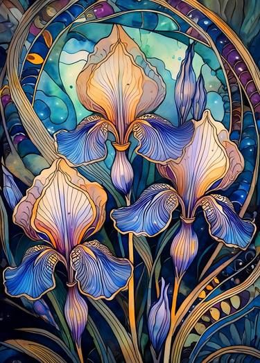 Iris | Diamond Painting