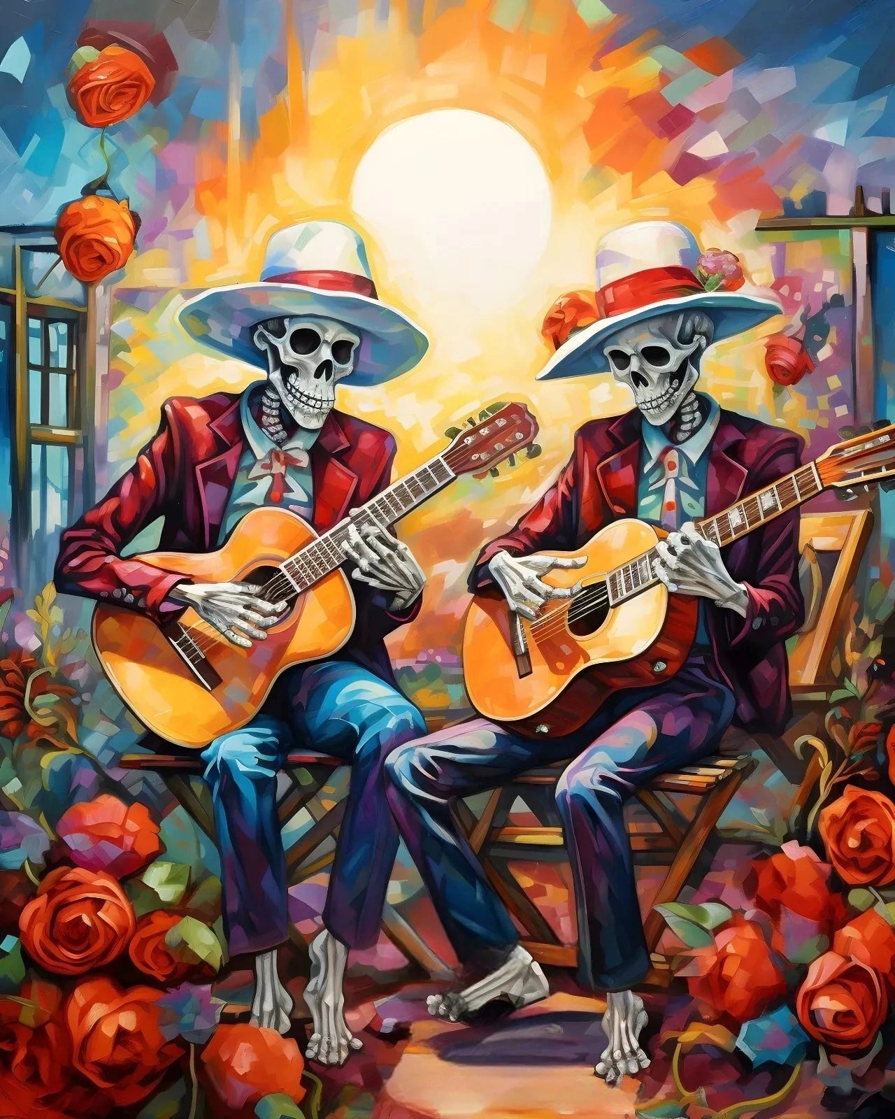 Mexican Skeleton | Diamond Painting