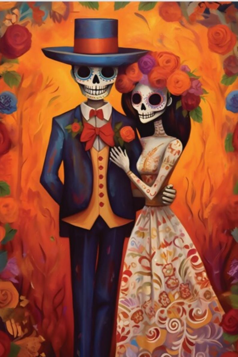 Mexican Skeleton | Diamond Painting