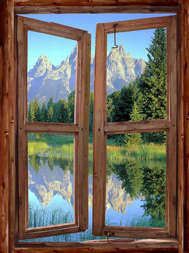 Window Landscape | Diamond Painting