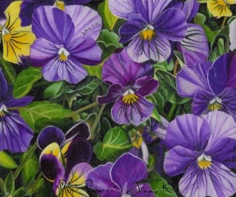 Pansy | Diamond Painting